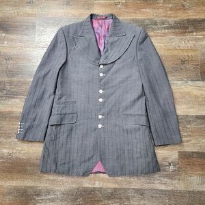 Valentino Ferrel Pinstripe Blazer, Size 42 L